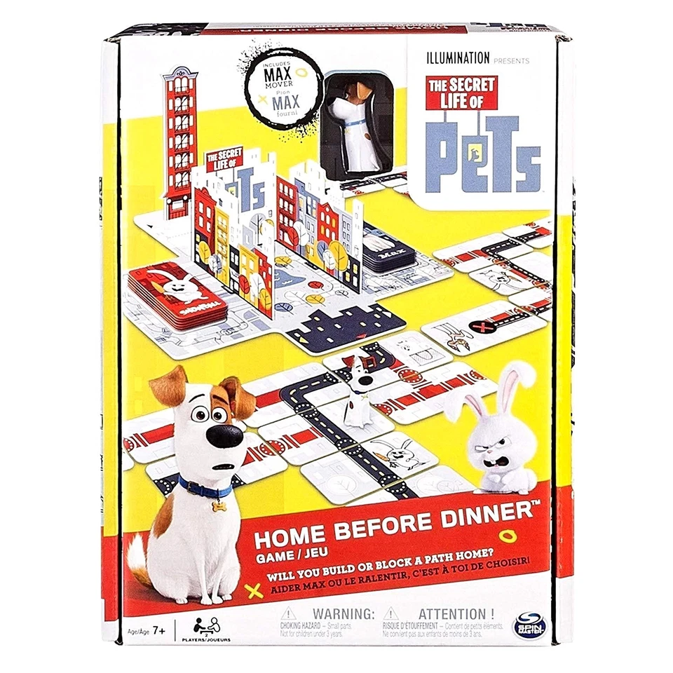SPINMASTER SECRET LIFE OF PETS "HOME BEFORE DINNER"NEW/SEALED - Image 1 of 1