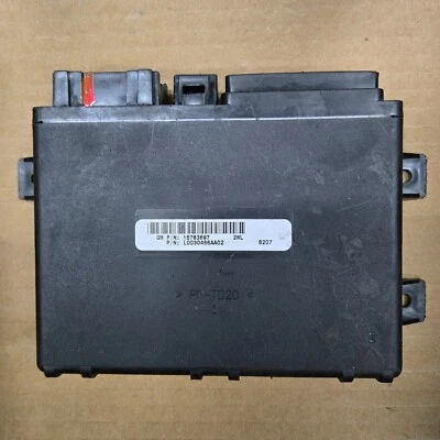 15783697 CADILLAC SRX CTS STS 2004-2007 MÓDULO DE CONTROL DE MEMORIA ASIENTO DEL CONDUCTOR OEM GM Foto 1 de 4