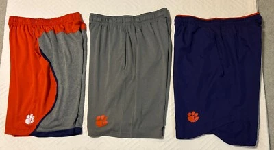 Lot 4 Clemson Tigers Athletic Shorts Men’s Medium Nike Basketball Baseball Cap - Image 1 of 4