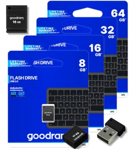 USB Stick 8/16/32/64GB USB2.0 Flash Drive USB Speicherstick mini black - Bild 1 von 5