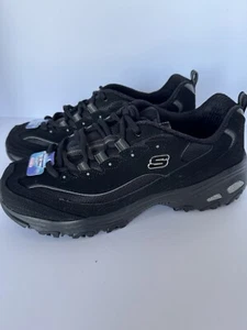 SKECHERS D'LITES SIZE 10W, LEATHER AND MAN MADE MATERIALS, VERY NICE & BRAND NEW - Picture 1 of 15