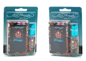 Hearts and Dagger by Ed Hardy 0.25 oz,7.5 ml Eau De Toilette Spray Me(Lots of 2) - Picture 1 of 2