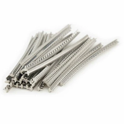 NEW Hosco 24 pcs Pre-Cut JUMBO Guitar Fret Wire STAINLESS STEEL, Made in Japan - Image 1 of 4
