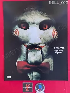 Puzzle Tobin Bell seghetto autografato firmato 16x20 foto Beckett COA horror - Foto 1 di 8
