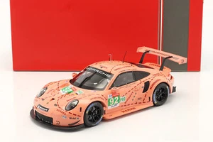 Porsche 911 (991) RSR #92 ganador clase LMGTE 24h LeMans 2018 Pink Pig 1:18 Ixo - Imagen 1 de 1
