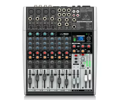 Behringer XENYX X1204USB Premium 12-Input 2/2-Bus Mixer British EQ 24Bit FX Ups# - Image 1 of 4