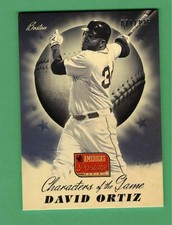 2013 PANINI AMERICA'S PASTIME DAVID ORTIZ CHARACTERS OF THE GAME INSERT 71/125