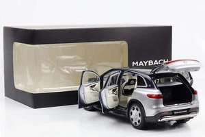 1:18 NZG Mercedes-Maybach EQS 680 (Z296) SUV 2024 silber-schwarz - Bild 1 von 6