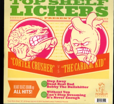 Heart Beats Brain! by Top Shelf Lickers (LP) 2013 Foto 1 de 2