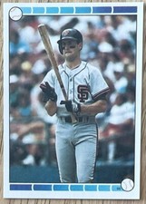 WILL CLARK & KEVIN McREYNOLDS, RARE ! 1989 TOPPS STAR STICKER CARD, WOW !