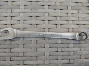 *AKTION USA 11/16 ZOLL KOMBI-RINGSCHLÜSSEL/MAULSCHLÜSSEL USA A163 - Bild 1 von 9
