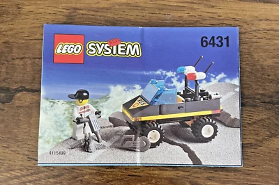 Lego 6431 Town Res-Q Road Rescue Instruction Manual Only - Image 1 of 2