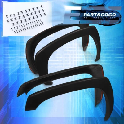 For 99-07 Chevy Silverado Sierra OE Factory Style Wheel Fender Flares Cover Kit - Image 1 of 3