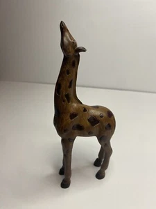 Vintage Ceramic Giraffe Figurine 7.5” Safari Africa Spots - Picture 1 of 6