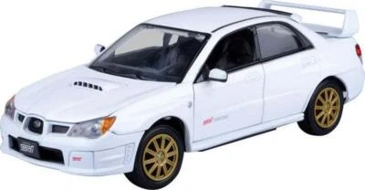 Subaru Impreza WRX ST Timeless Legends 1:24 Scale Diecast Model Motormax 73330WH - Image 1 of 2