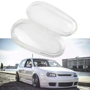 1x RH Car Headlight Lens Clear Glass Cover Headlight VW Golf MK4 GTI R32 99-05 - Picture 1 of 9
