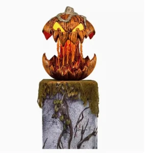 Halloween Animatronic Gruselkopf Kürbiskopf Blitz Halloween Horror Gourdo - Bild 1 von 6