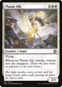 PLANAR ALLY X 4 N/M ADVENTURES IN THE FORGET REALMS MTG - Bild 1 von 1