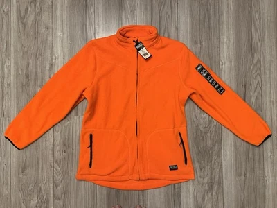 WALLS Blaze Orange Hunting Fleece Full Zip Jacket Men’s Medium-Regular - Image 1 of 4