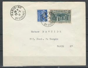 LOTE DE SELLOS DE FRANCIA EUROPA POSTAL USADO CUBIERTA A PARÍS REVOLUCIÓN FRANCESA (FR 147) - Imagen 1 de 1