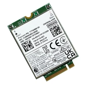 Dell DW5829E-eSIM WWAN 2x2 karte Snapdragon X20 LTE - Afbeelding 1 van 1