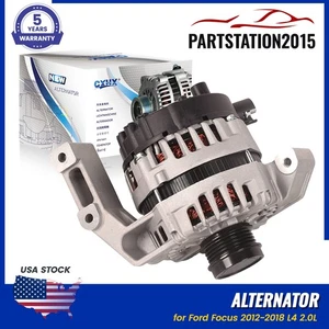 Alternator Fits Ford Focus 2012-2018 BV6T10300EA BV6T10300EB 2614212 2614212A - Picture 1 of 9