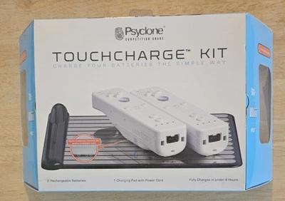 Brand New Psyclone TouchCharge Wireless Battery Charging Kit for Nintendo Wii  - Image 1 of 2