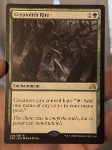 1x FOIL Cryptolith Rite Magic The Gathering - NM ENG - Picture 1 of 1