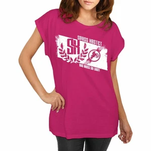 Damen T-Shirt Cross das muss so laut enduro mx bikes motorrad streetwear sponsor - Bild 1 von 43