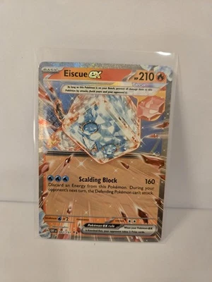Eiscue Ex 042/197 Obsidian Flames Pokemon Card  - Image 1 of 3