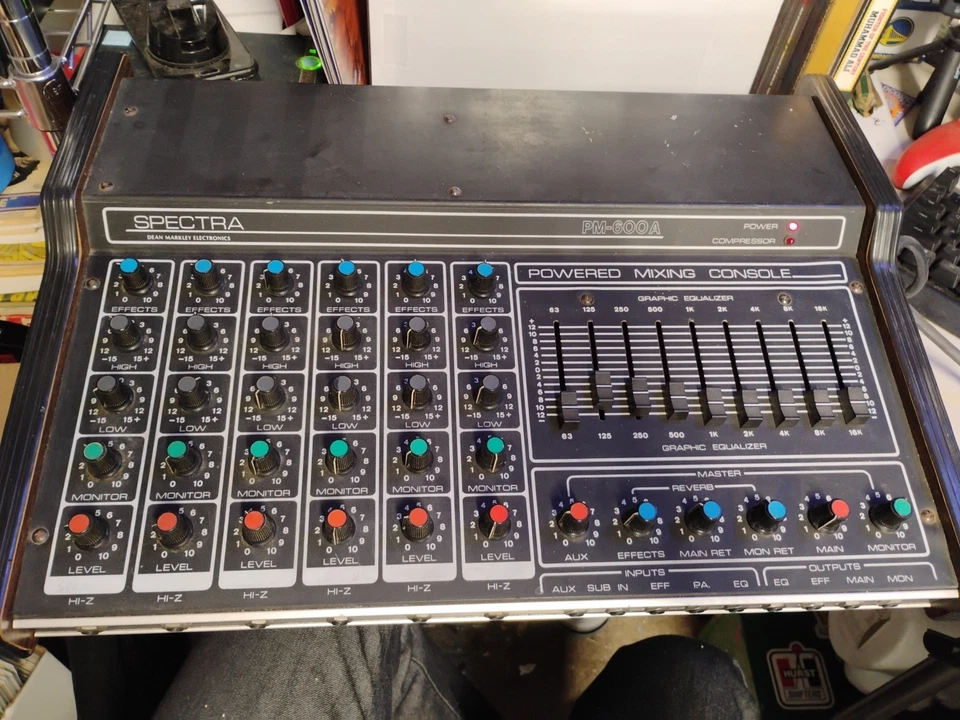 Dean Markley Spectra PM-600A Mixer Working - Image 1 of 4