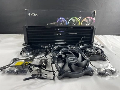 EVGA CLCx360 Black All In One CPU Liquid Cooler With LCD Display - Image 1 of 4