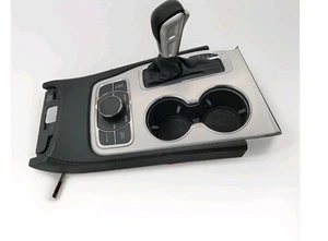 2016-2018 Jeep Grand Cherokee SRT 6.2 6.4 Gear Shifter Bezel Leather BJ2 - Picture 1 of 16