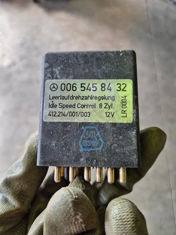 Relè Velocità Al Minimo Per Mercedes W126 V8 - W 126 V8 Codice 006 545 84 32 - Immagine 1 di 2