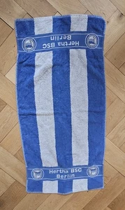 HERTHA BSC - vintage Badetuch -  Handtuch - 93  x 44 cm  - BENUTZT - Picture 1 of 2