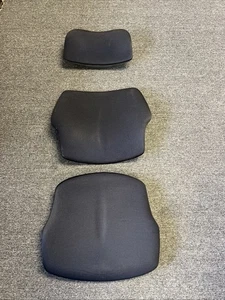 Humanscale Freedom Chair Used Black Fabric Foam Seat Back Headrest Cushions #8 - Picture 1 of 9