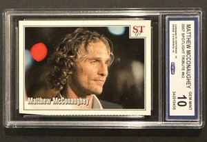 MATTHEW McCONAUGHEY / 2007 Spotlight Tribute Card #62 - Gem Mint 10 - Picture 1 of 2