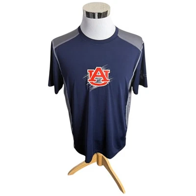 Auburn University Tigers T-Shirt Men's Size Large L Blue NCAA Football - Image 1 of 4
