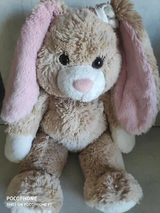 Peluche Lapin doudou Lapin Build A Bear Workshop+Tenues+Cintres - Photo 1/12