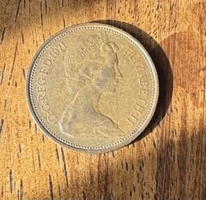 Rare 2 Pence 1971 Elizabeth II Coin - Picture 1 of 2