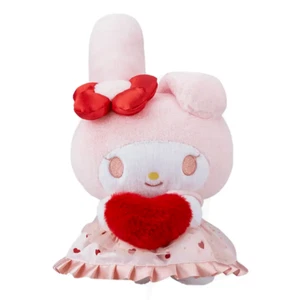 "Clearance" 12 Inch Plush LARGE Sanrio My Melody LOVE Smile Skirt Pillow Toy - Picture 1 of 2
