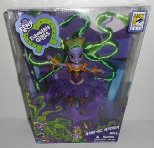 My Little Pony MANE-IAC MAYHEM Doll Equestria Girls San Diego Comic Con 2014 New - Picture 1 of 11