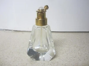 VINTAGE ART DECO CLEAR GLASS ATOMIZER - Picture 1 of 19