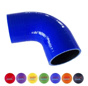 90 Degree ID 1" to 1.25" 25mm to 32mm Silicone Reducer Elbow Turbo Hose Coupler - Picture 1 of 7