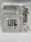 Close to My Heart (CTMH) S1507 Life is Wonderful My Acrylix Stamp Set