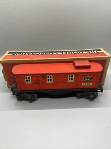 Lionel  Pre-War R.R. Lines 1682 Red Tin Litho Caboose Train Vintage Box vtg Car - Picture 1 of 7