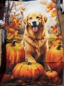 Golden Retriever Garden Flag  - Picture 1 of 3