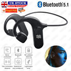 UK Bone Conduction Wireless Sport TWS Earphones Headphones Bluetooth Waterproof