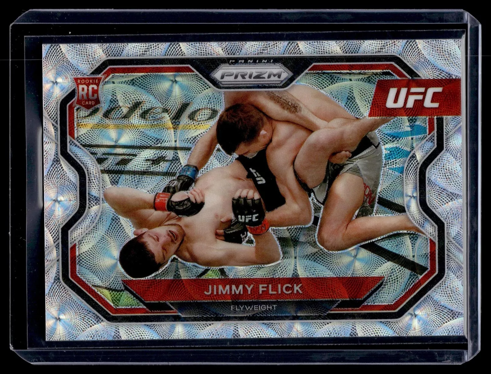 Jimmy Flick 2021 Panini Prizm UFC Premium Box Set Scope Card 37/99 #182