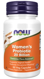 NOW FOODS Women's Probiotic 20 Billion 50 Veg Capsules - Picture 1 of 2